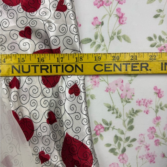 Vintage Valentines Satin Slip Dress Large - Picture 10 of 10